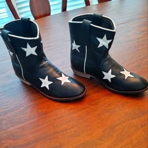 All Leather inside and outside cowboy boots, size 9, fits 9.5 too.